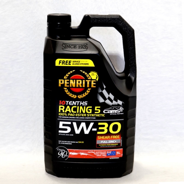 Penrite Tenths Racing 5 (5W-30) 5Liter